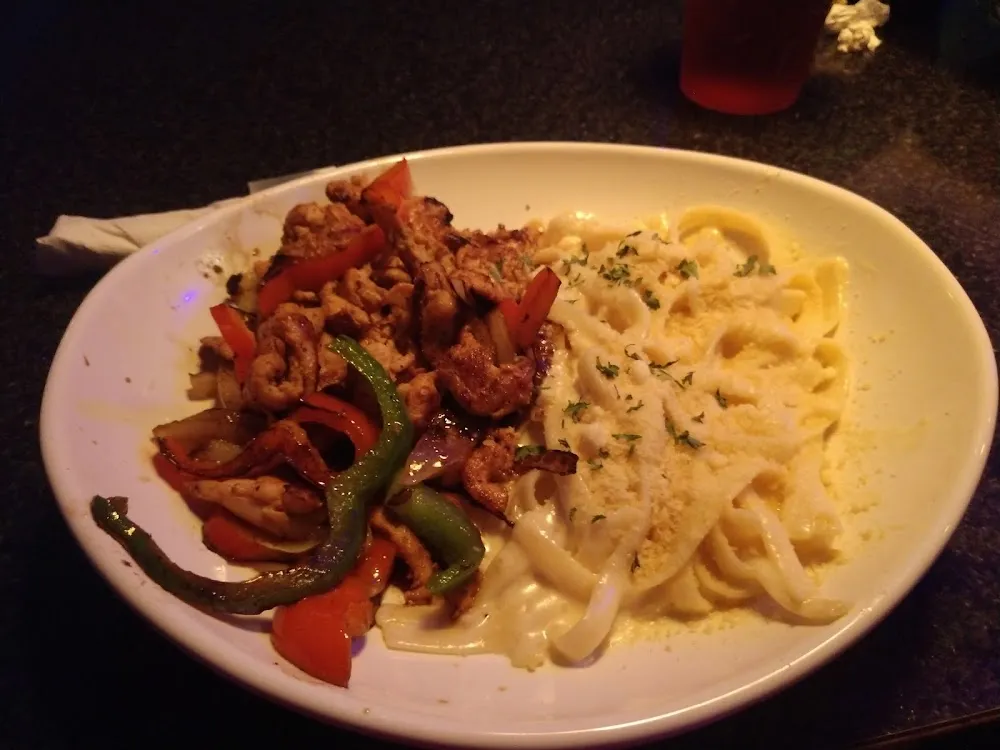 Chicken Fajita Fettuccini